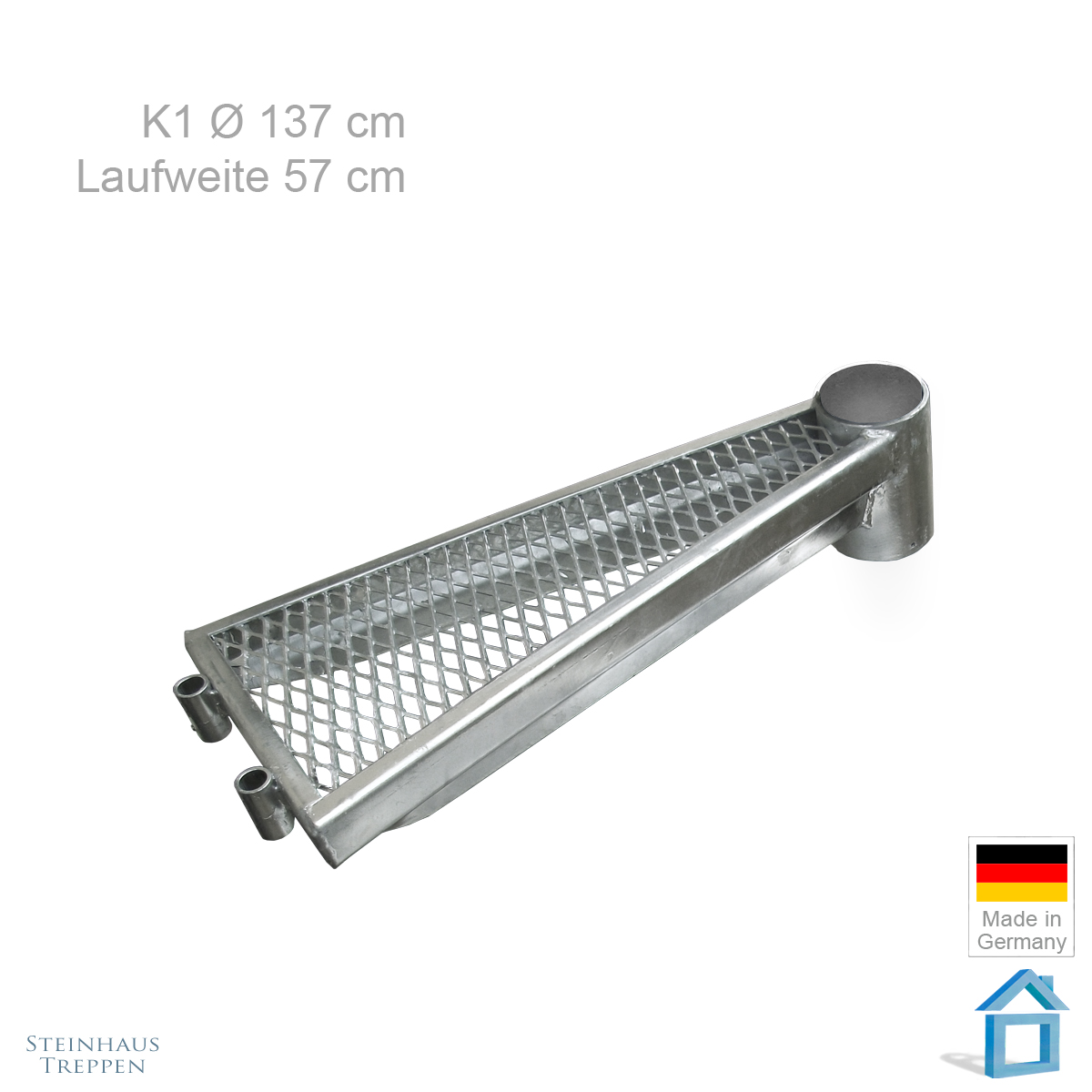 Zusatzstufe f�r Au�entreppe K2