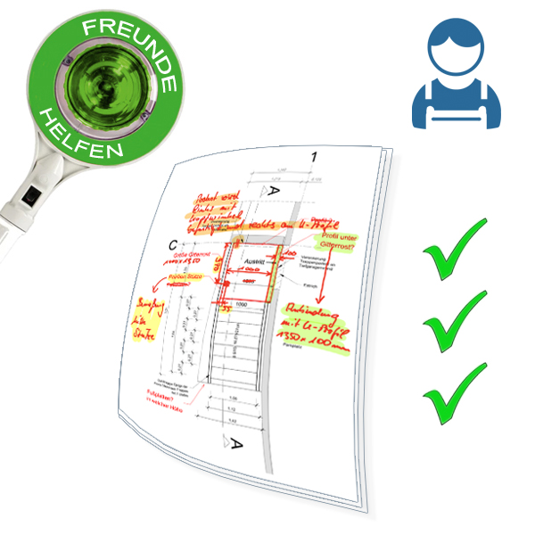 Checklist für ein Außentreppen Angebot