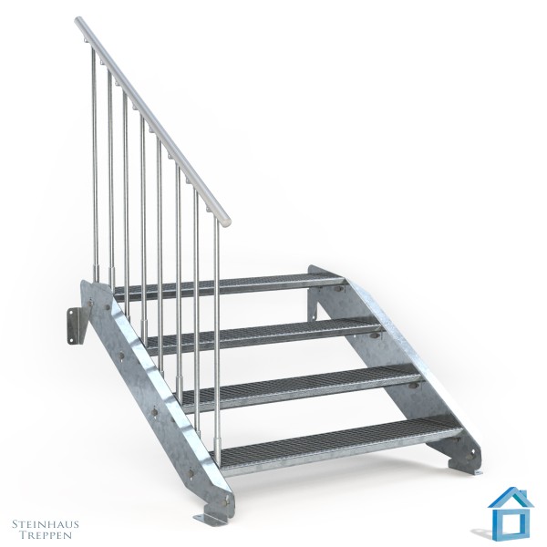 Au entreppe Stahl 4 Stufen 150 Cm Laufweite OPTIGO Fertigbausatz au-entreppe-stahl-4-stufen-150-cm-laufweite-optigo-fertigbausatz