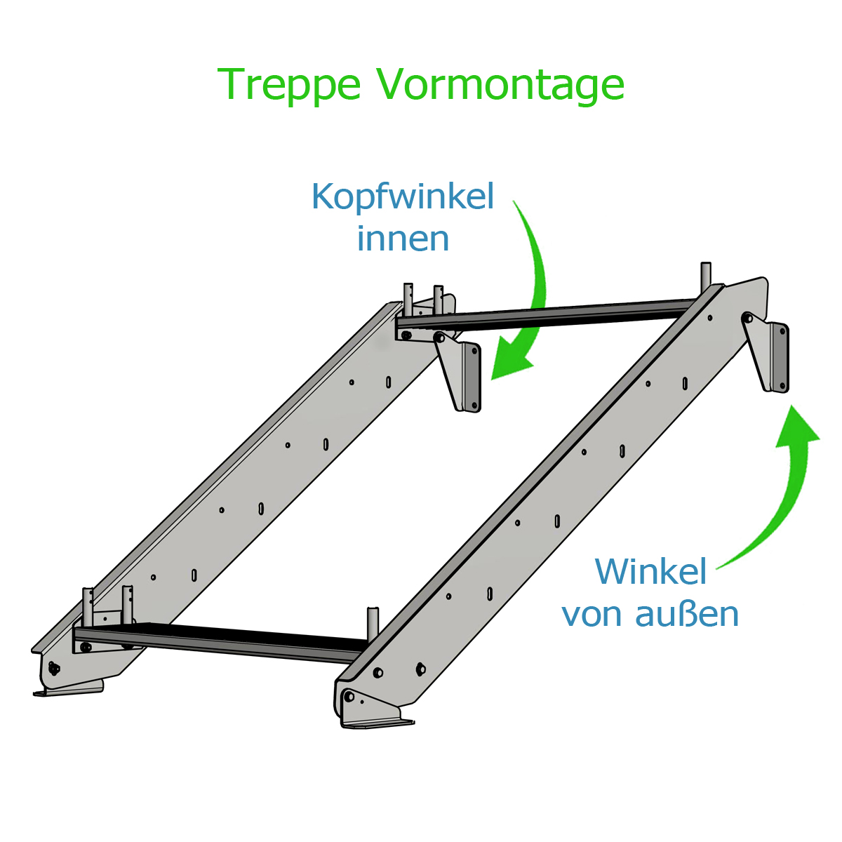 Vormontage OPTIGO Treppe