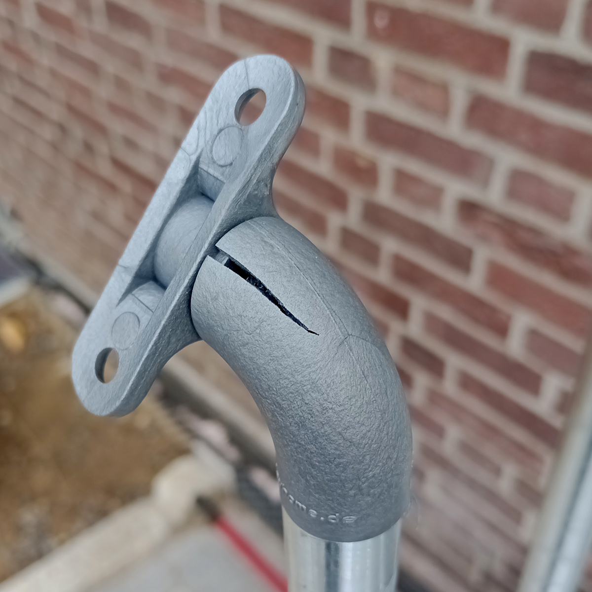 Stahltreppe mit Podest konfigurieren