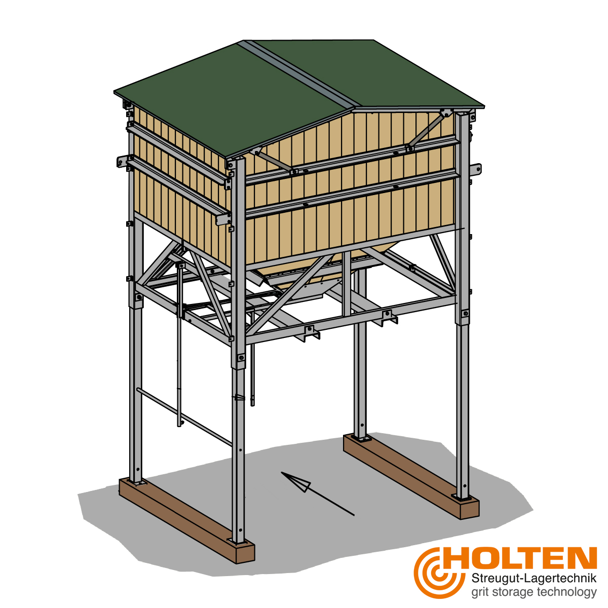Lieferant Holten für Streugutsilos