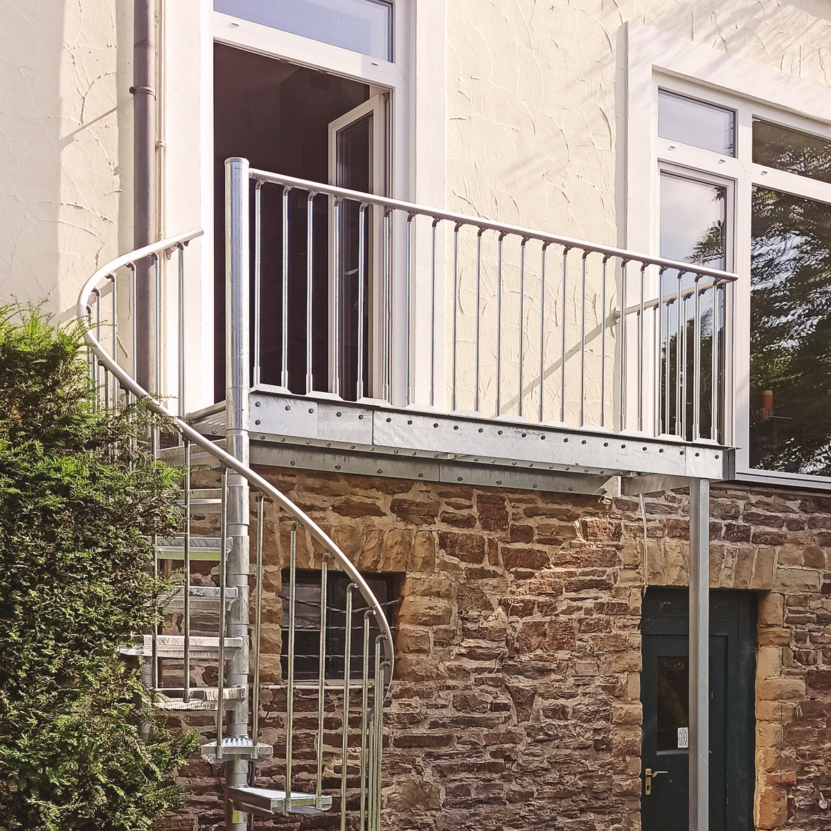 Balkon OPTIGO in Länge und Tiefe vergrößern
