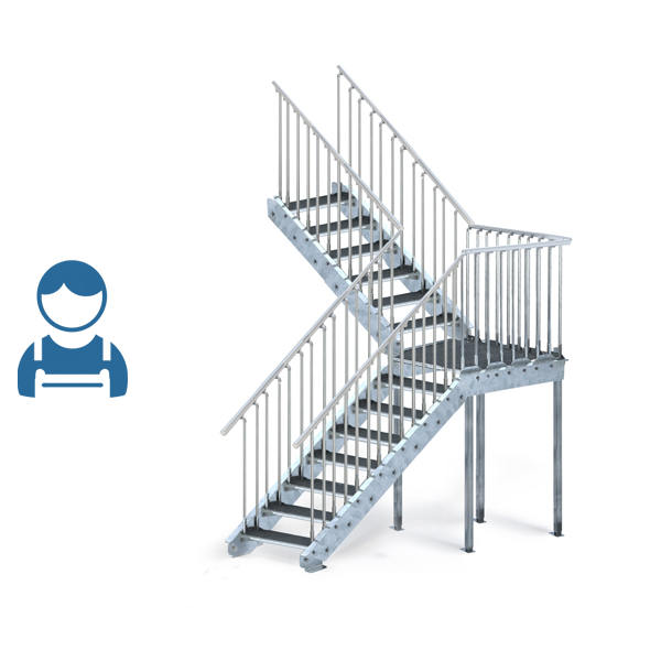 OPTIGO Modultreppe variabel konfigurieren