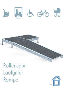 Bausatz Rollstuhlrampe