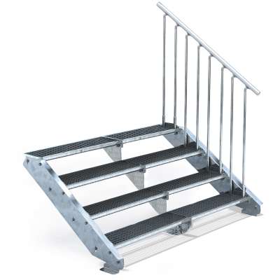 洋書 Treppen - Technik MUNK Günzburger Treppe 45 Grad mit Plattform & einseitigem