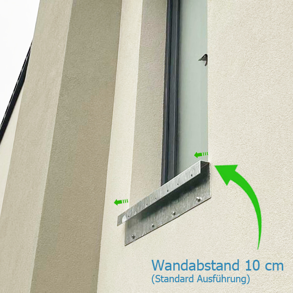 Kopplungsprofil Standard Breite = 10 cm