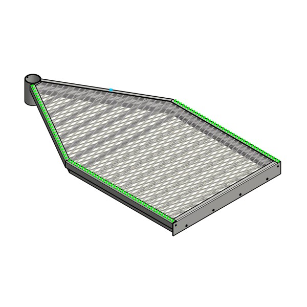 Wendeltreppe mit Hausabstand aufstellen