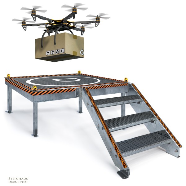 Landeplattform fuer Flugdrohnen