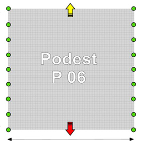 Anbau gerade (P06)