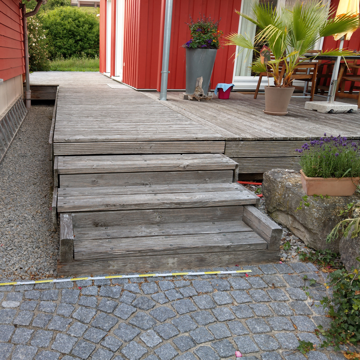 Holztreppe haben keine Langlebigkeit